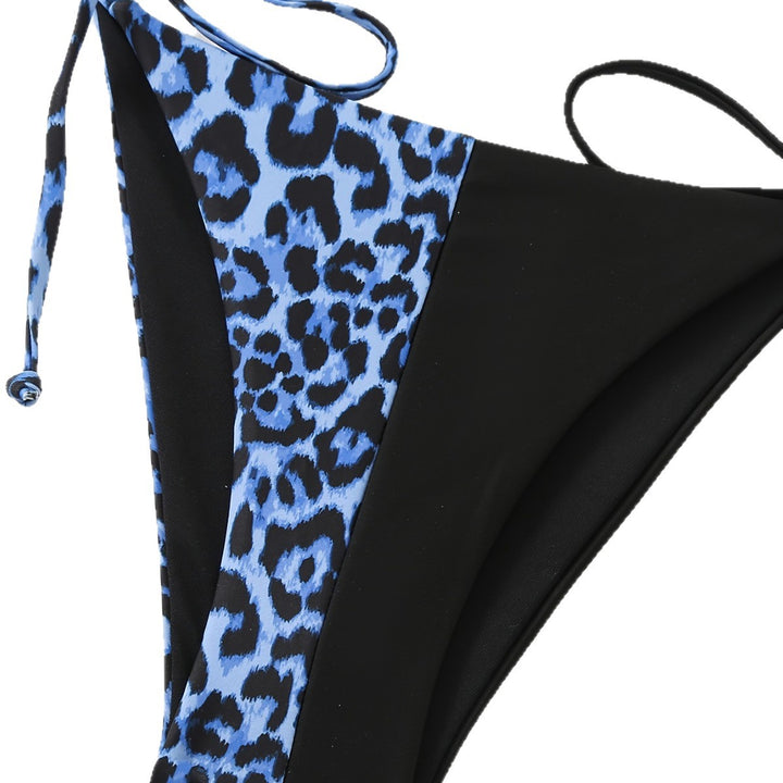 Dame trekantet bikini med raffineret dyremønster Skovae