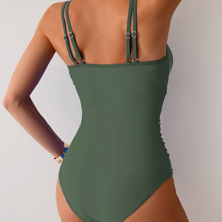 Damer elegant badedragt med transparente netdetaljer Skovae