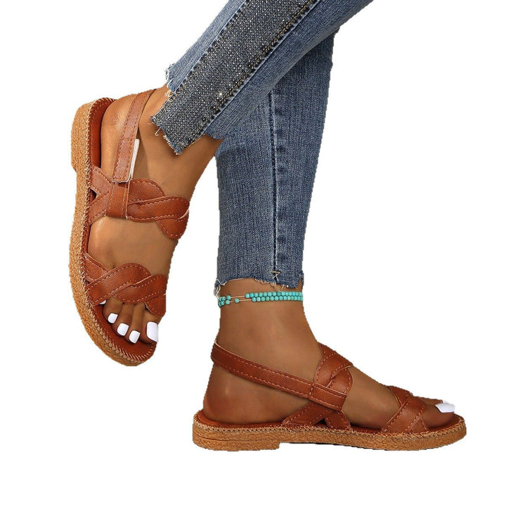 Dame Flettet Sommer-Sandaler med komfortabel sål Stilla
