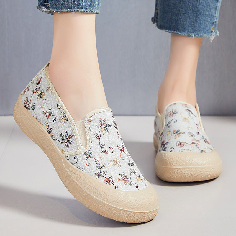 Femme Floral Bestickte Slipper Stilla