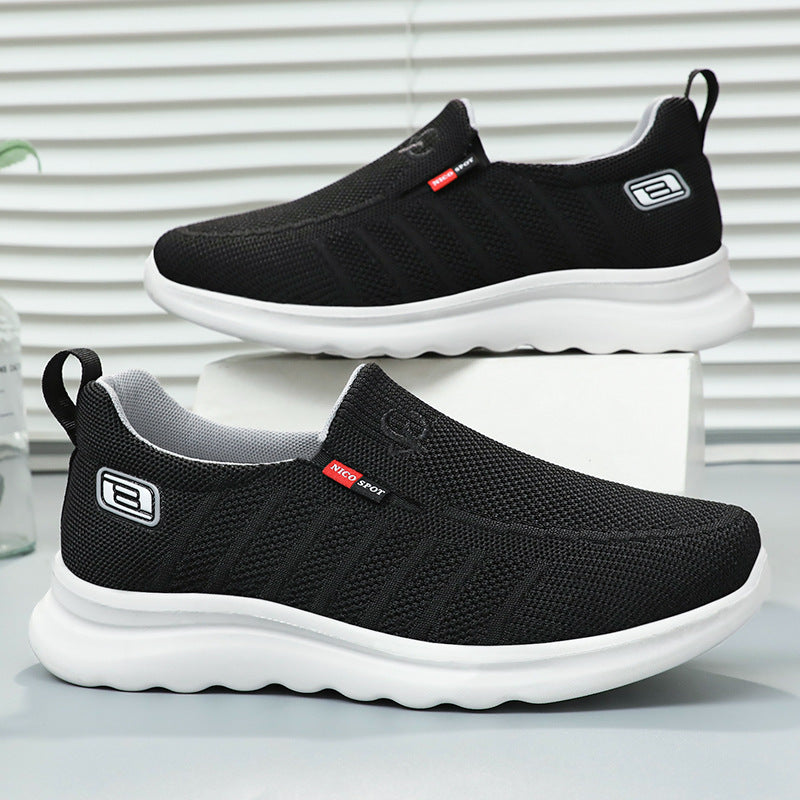 Femme Letvægts Slip-On Vandresko med åndbart Strikkemateriale Stilla