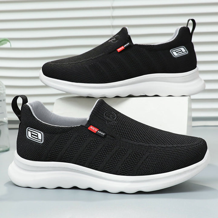Femme Letvægts Slip-On Vandresko med åndbart Strikkemateriale Stilla