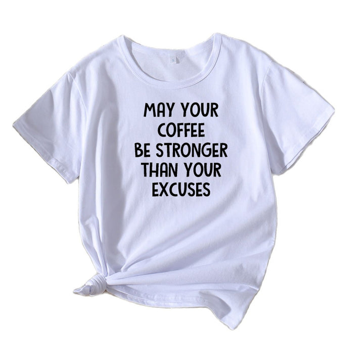 Kvinder Motivationssæt Afslappet T-shirt Stilla
