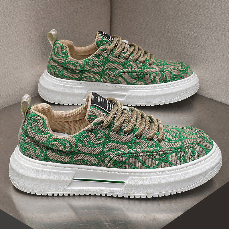 Femme Trendy Grafikmønster Sneakers Stilla