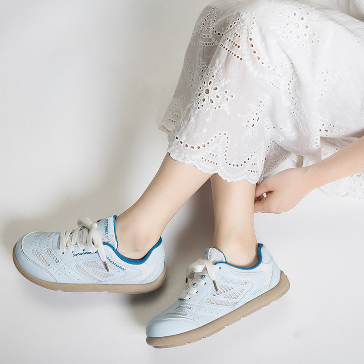 Dame Sporty Sneakers med åndbart mesh-overflade og fleksibelt sålprofil Stilla