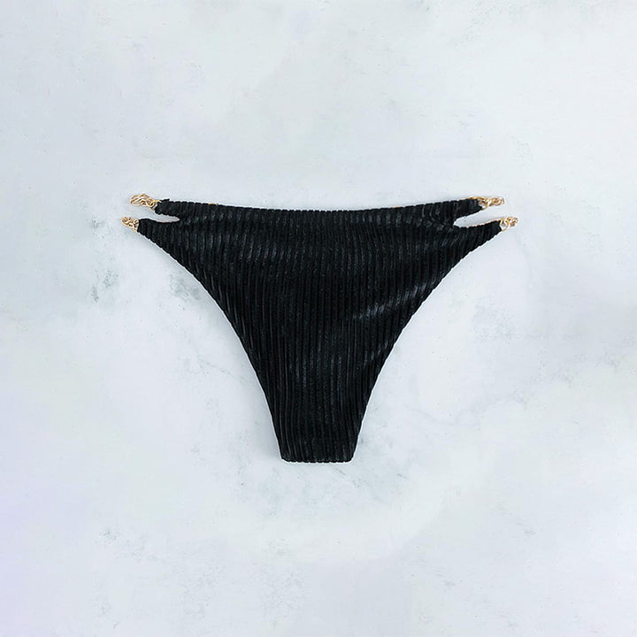 Dame højtaljede bikinier med moderigtigt cut-out Skovae