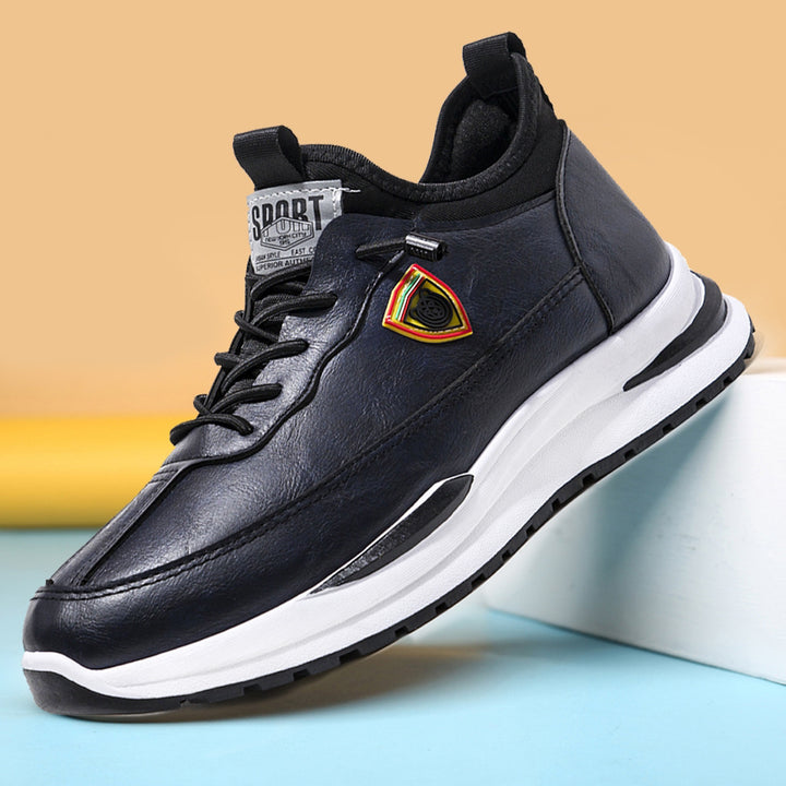 Herrer Premium Læder Lifestyle Sneakers Stilla