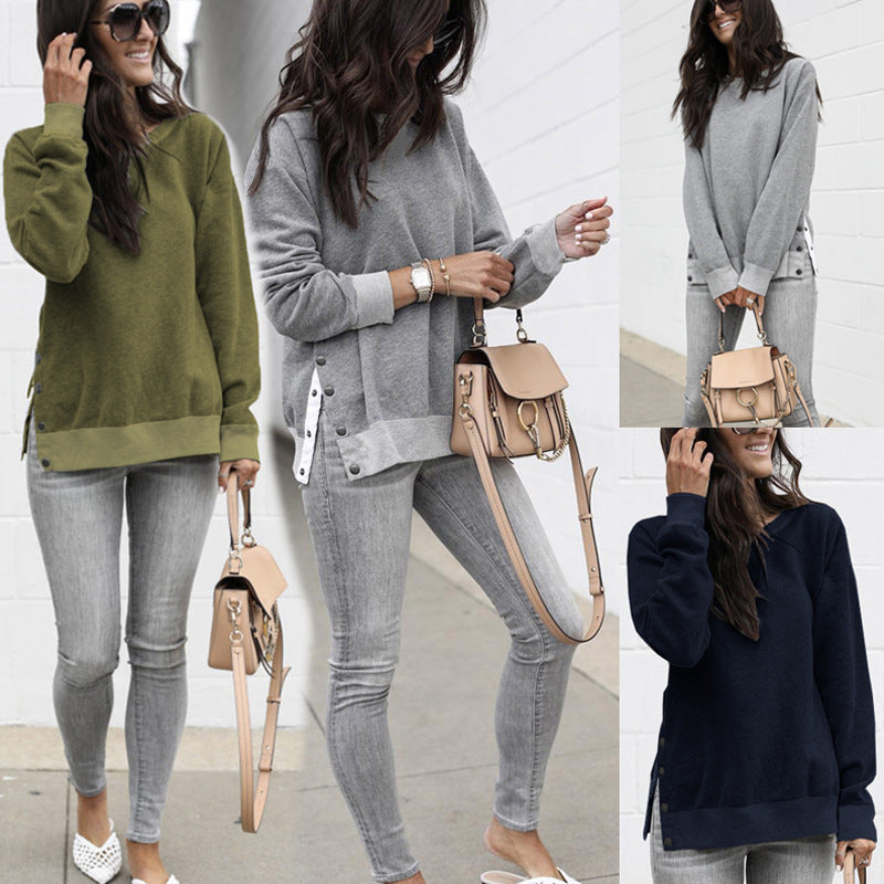 Kvinders sporty oversized sweater Stilla