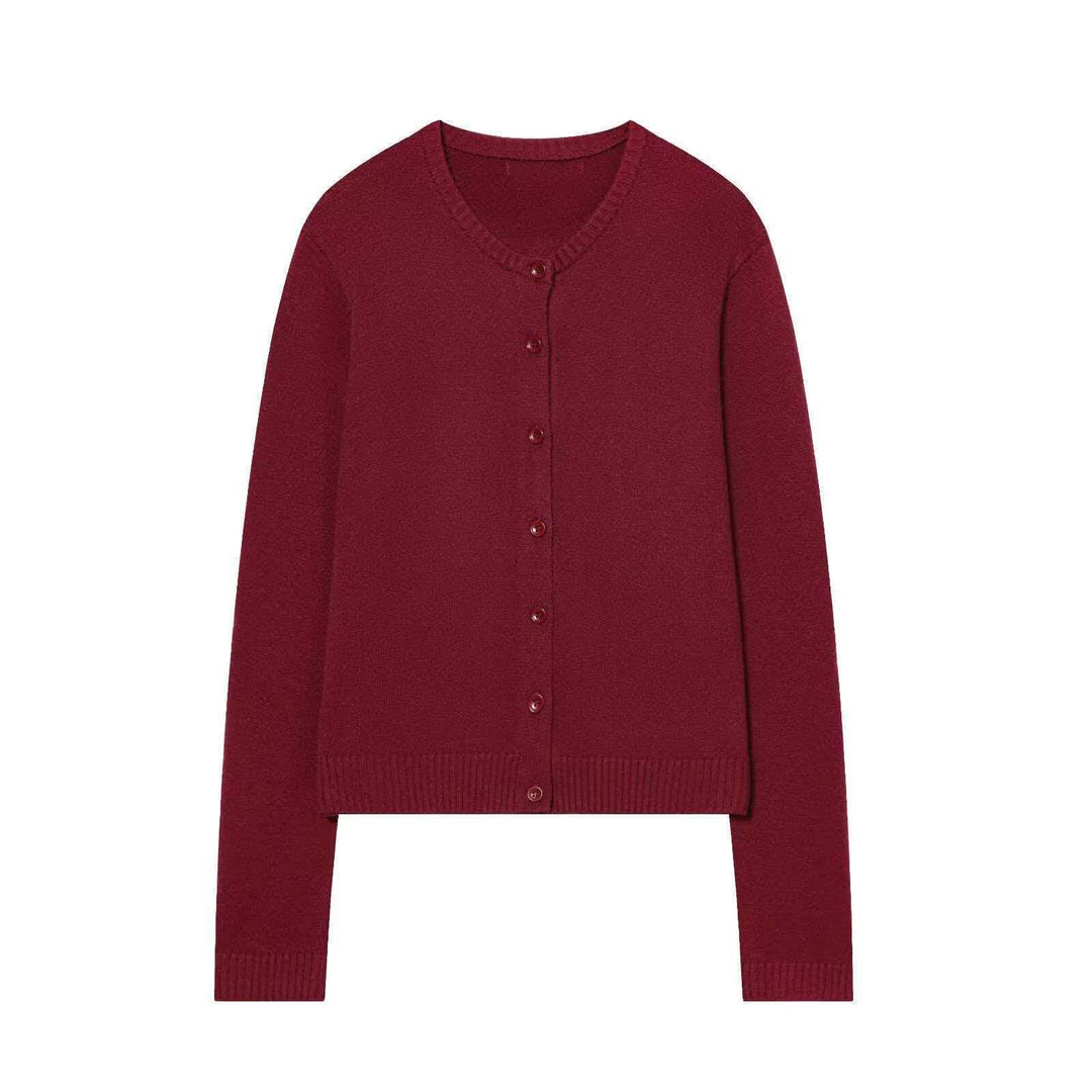 Kvinders klassiske cardigan med knaplukning Stilla