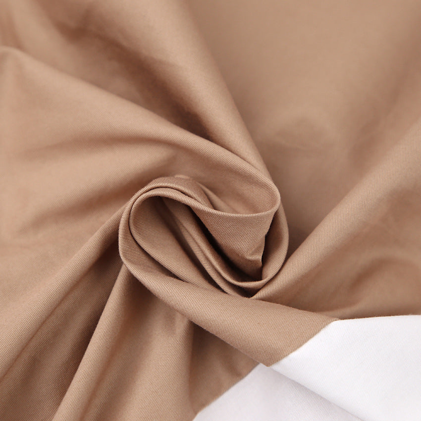 Dame Oversized Skjorte med asymmetrisk Snit og moderne Knapdetaljer Stilla