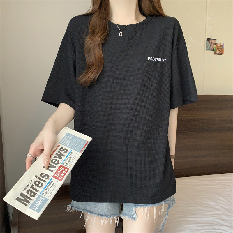 Femme Vaffelpique Oversized T-Shirt Stilla
