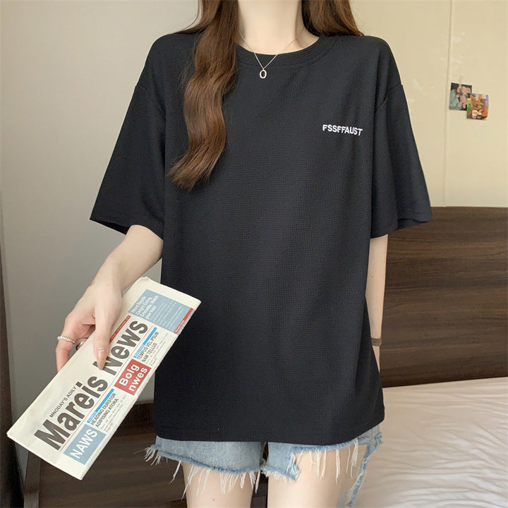 Femme Vaffelpique Oversized T-Shirt Stilla