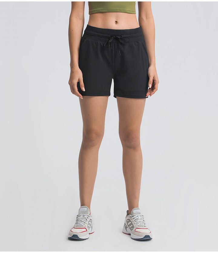 Stilla | Talje Yoga Shorts Til Kvinder