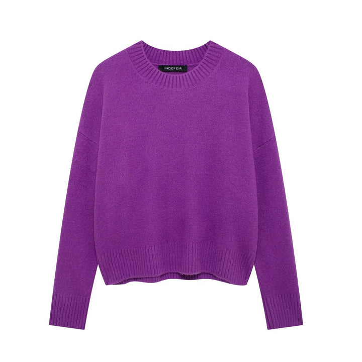 Femme Classic Ribstrikpullover Stilla