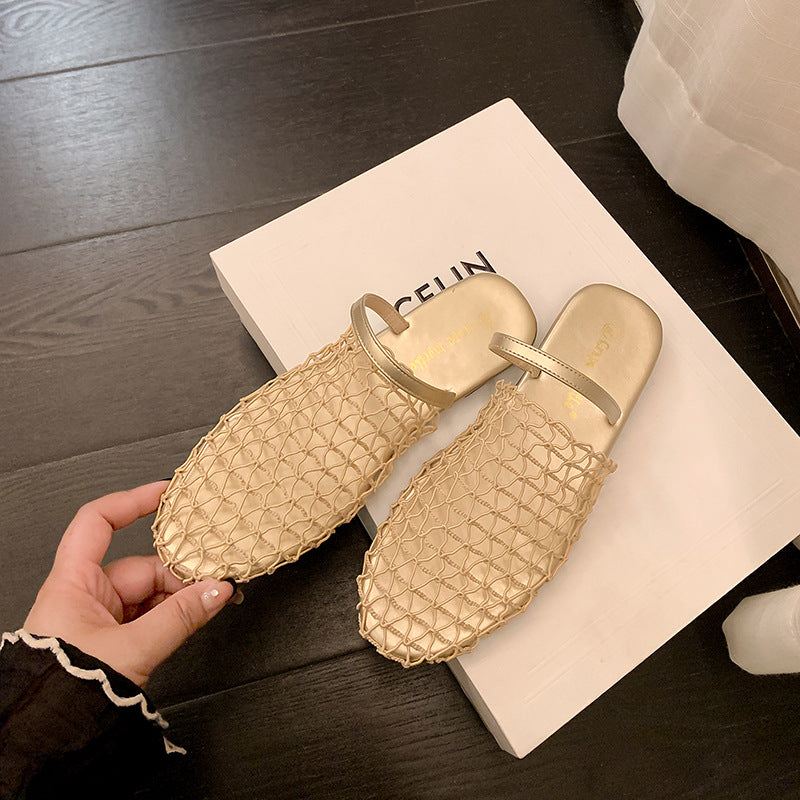 Dame Sling-sandaler med moderigtigt netdesign og komfortabelt fodseng Stilla