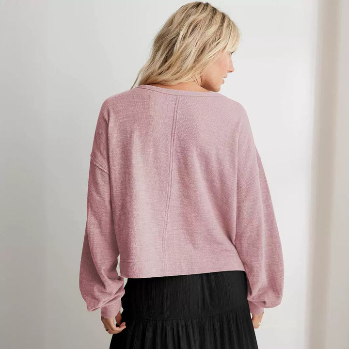 Dame fritids-loungewear-sæt med løs pasform og praktiske lommer Stilla