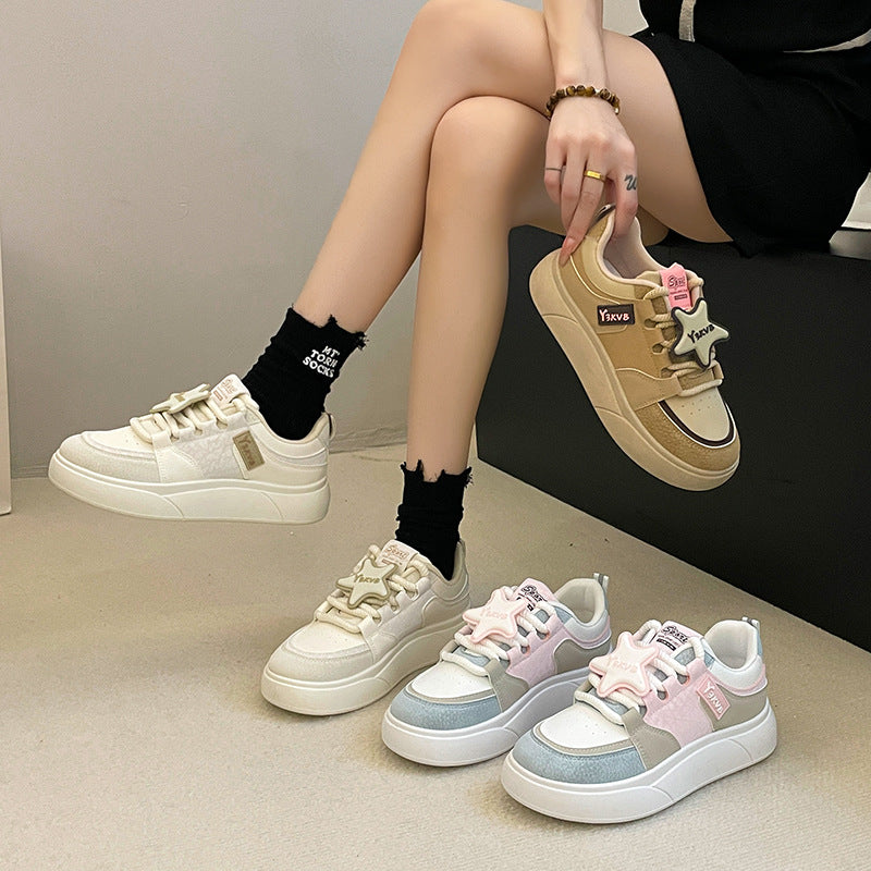 Dame Sneakers med moderigtig profilsåle og åndbart mesh-overflade Stilla
