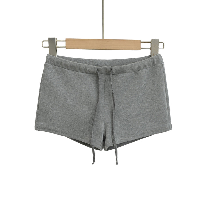 Damer behagelige fritidshorts med elastisk linning og praktiske lommer Stilla