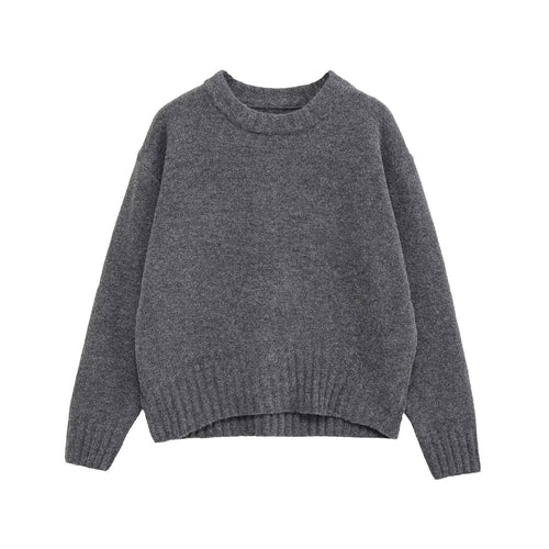 Dame afslappet strikpullover med moderne oversized pasform Stilla