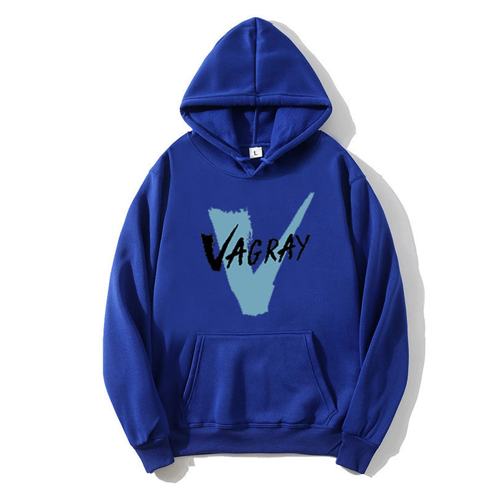 Kvinders hætte sweatshirt med moderne logo print Skovae