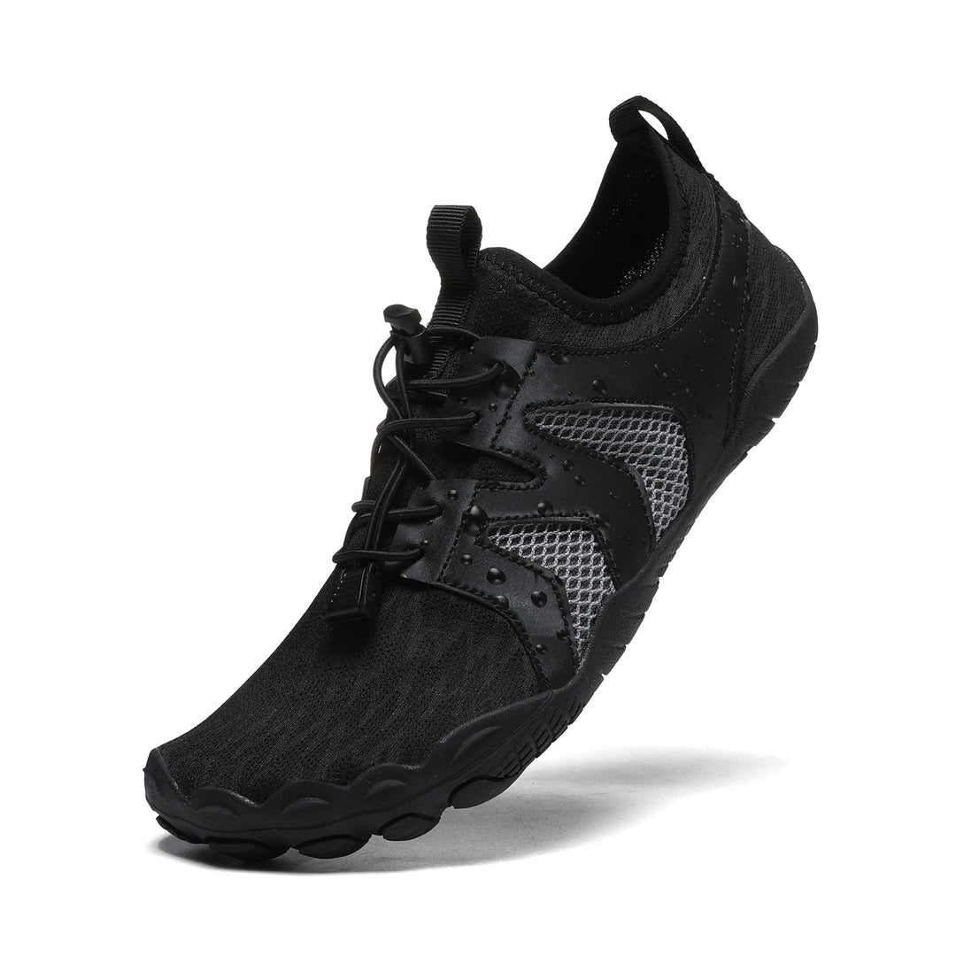 Dame nan Schnellzug-Aqua-Sneaker med elastisk mesh-overdel og skridsikker profilsål Skovae