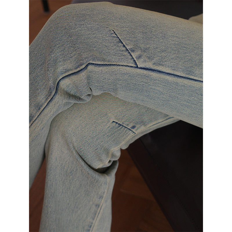 Dame Bootcut Jeans i feminint Vintage-design med høj talje og komfortabel pasform Stilla