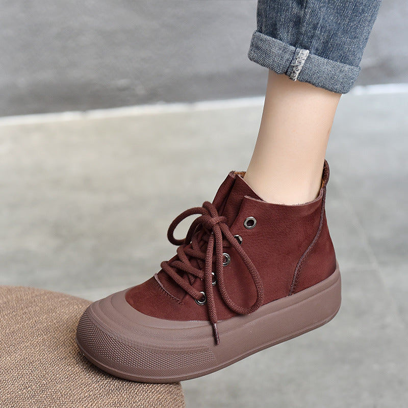 Dame Sporty High-Top Sneakers med komfortabel dæmpning og skridsikker sål Stilla