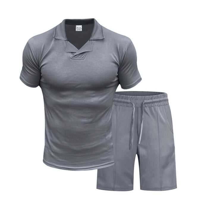 Herre Sports T-shirt og Shorts Sæt Stilla