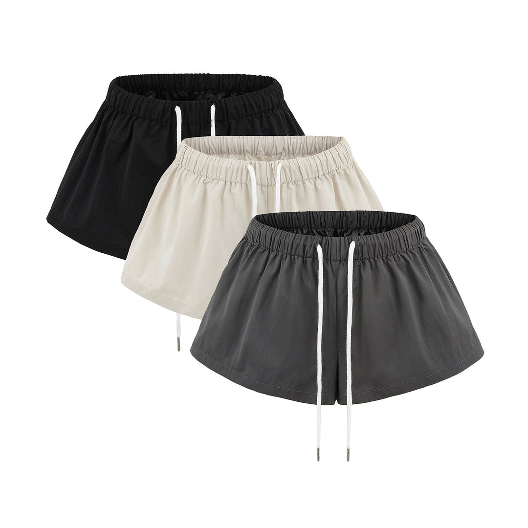 Dame Sportive Shorts med elastisk talje og praktisk snøre Stilla