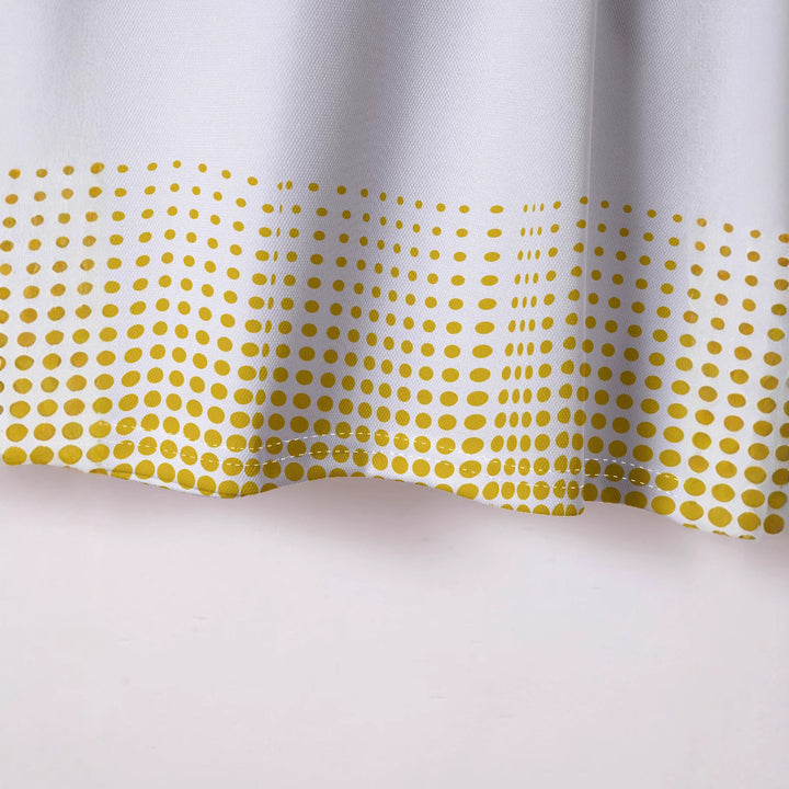 Herrer polo t-shirt med moderne prikdesign Stilla