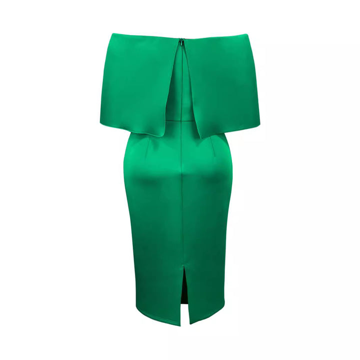 Damer Elegant Midi-kjole med overdimensioneret sløjfe-detalje Skovae