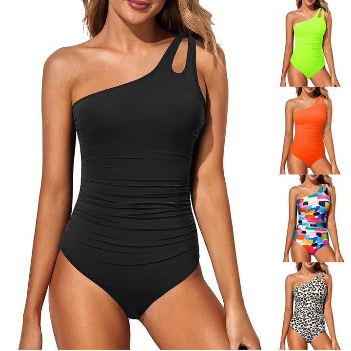 Dame En-sidet Badedragt med elegant snit og fashionabelt cut-out Stilla