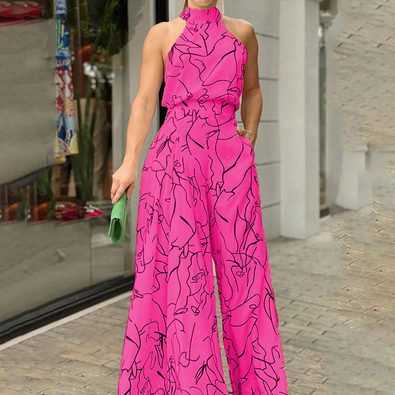 DameElegant Jumpsuit med raffinerede detaljer Skovae