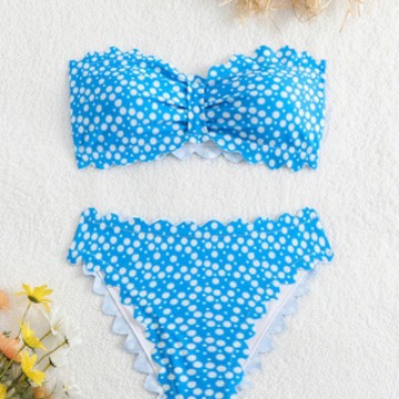 Dame bikini-sæt med floral mønster Skovae