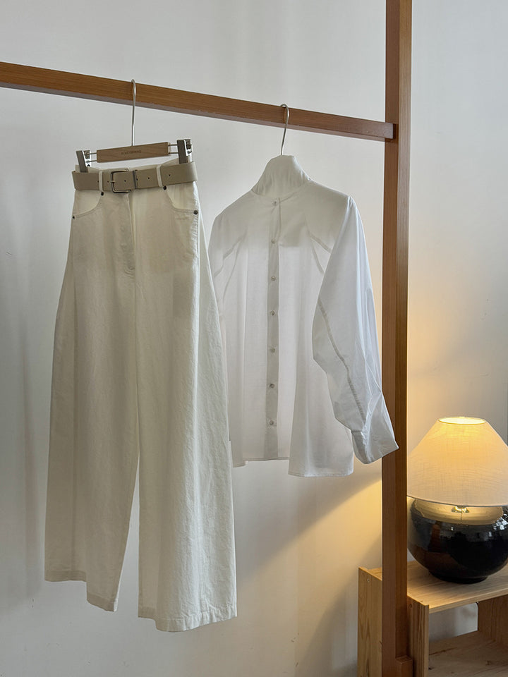 Dame let oversized bluse Stilla