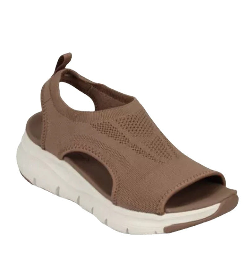 Dame Åndbare Slip-On Sandaler med ergonomisk design og skridsikker sål Stilla