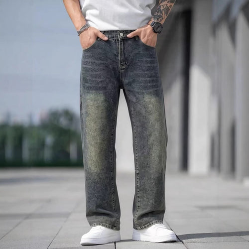 Herrer casual jeans med unikt design Skovae