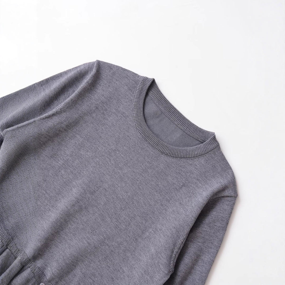 Damer cropped sweater med dekorative knapdetaljer Stilla