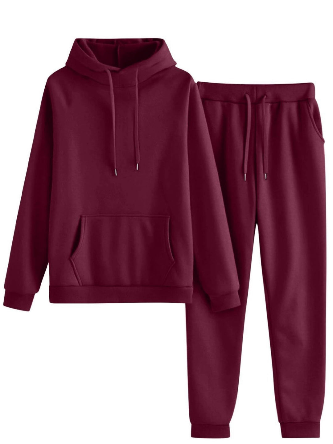 Dame hoodie og jogger sæt i en afslappet pasform med praktiske lommer Skovae