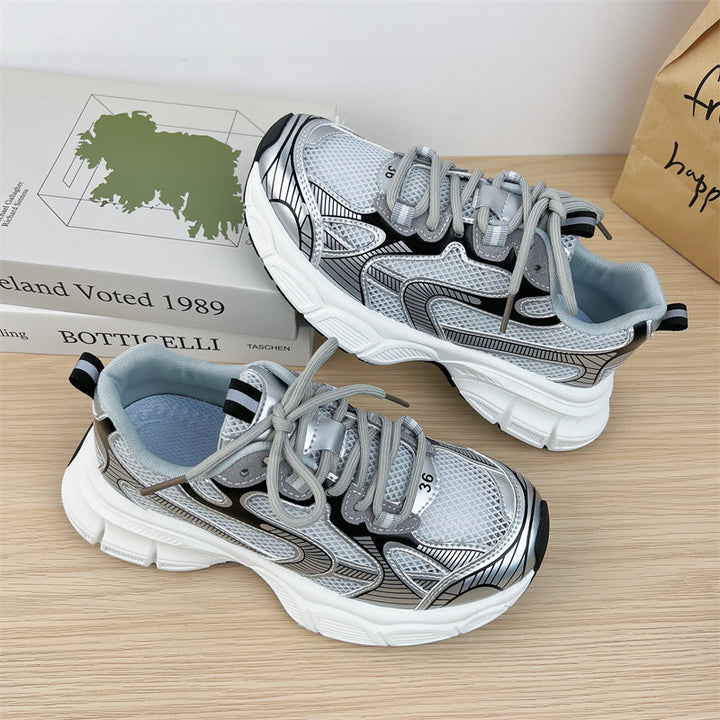 Dame Sporty Sneakers med luftig mesh-overflade og stabil dæmpeteknologi Stilla