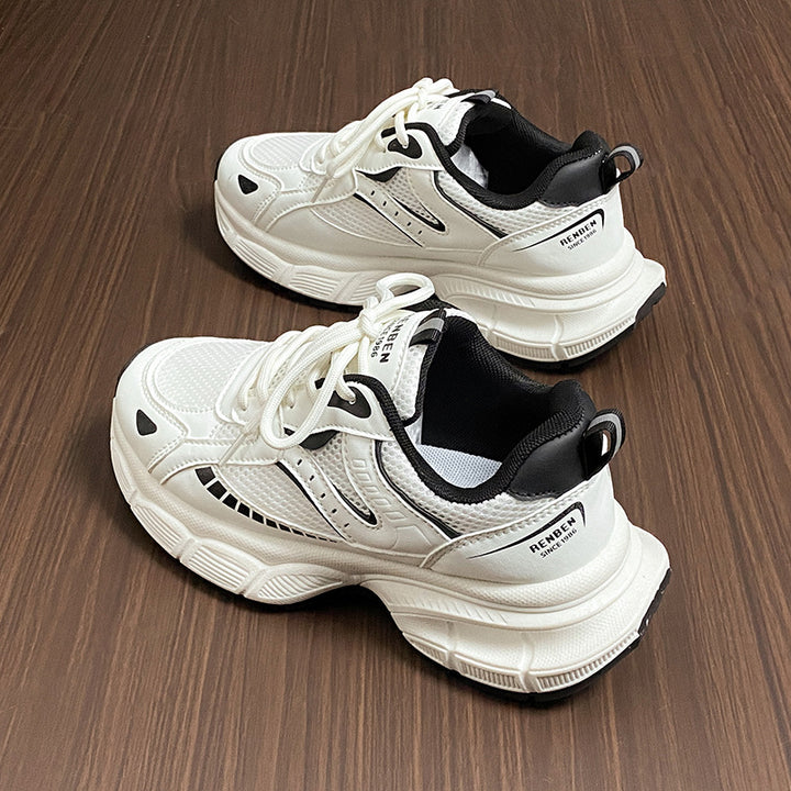 Dame Sporty Sneakers med luftig mesh-overflade og dæmpende sål Stilla