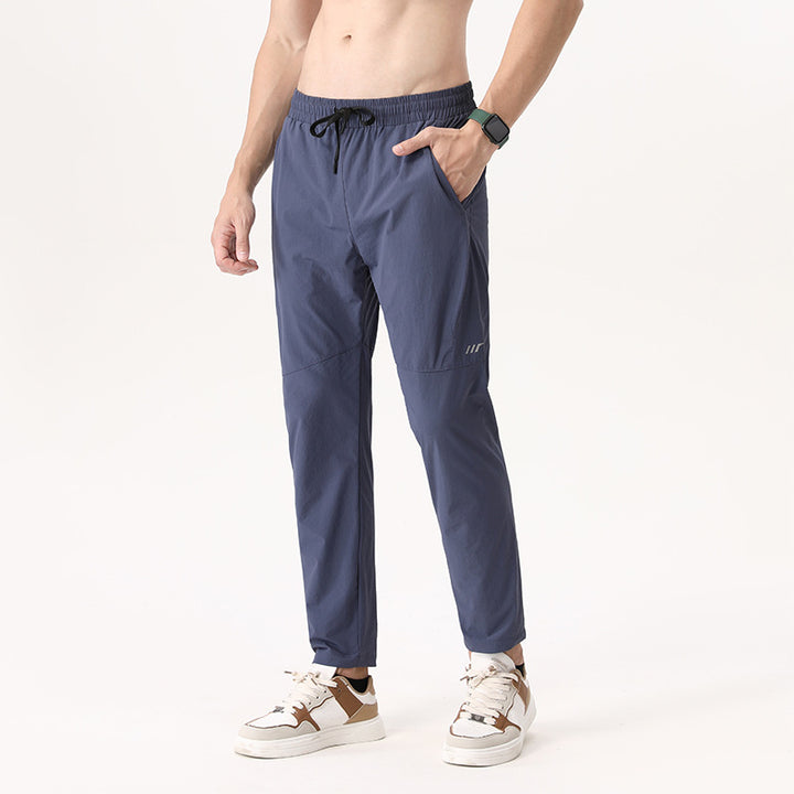 Herre Sporty Fritidshose med elastisk linning og komfortabel pasform Stilla