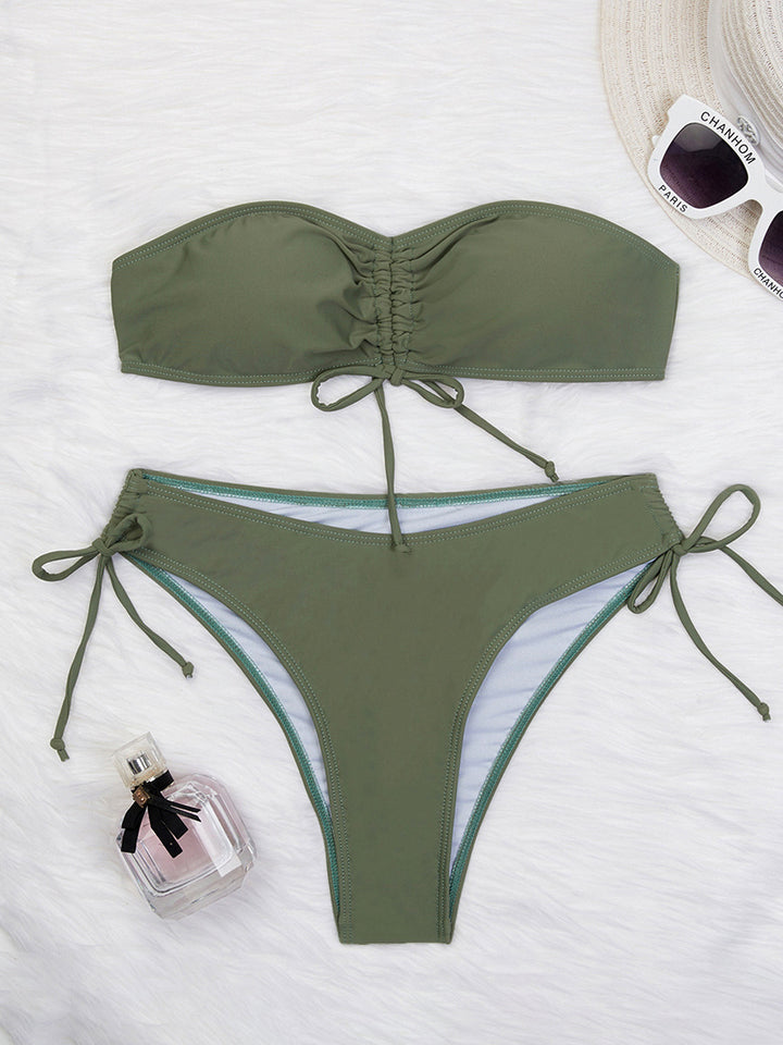 Femme Bandeau Cut-Out Bikini Set Stilla