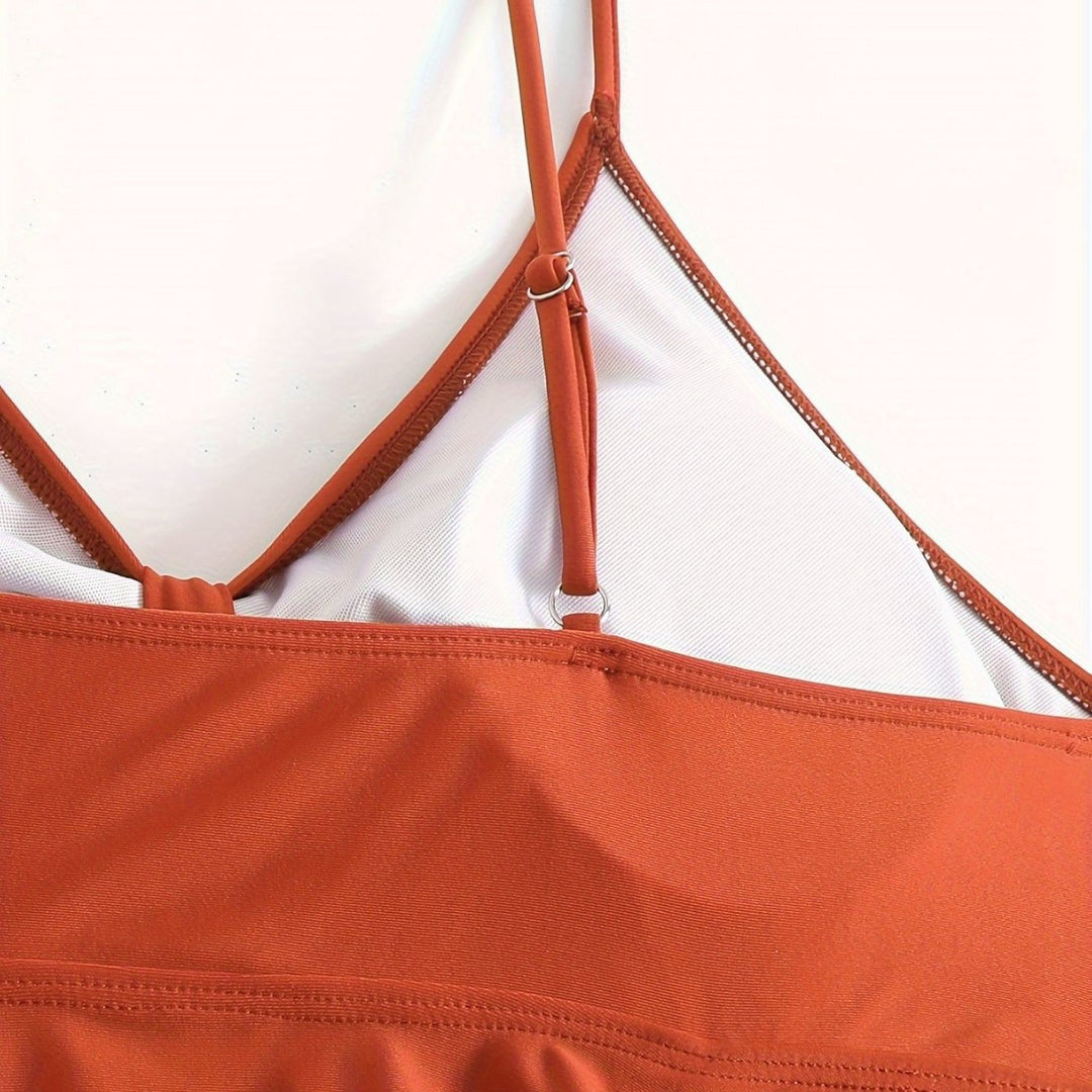 Dame Wrap Bikini Top med moderigtige Bukser Skovae