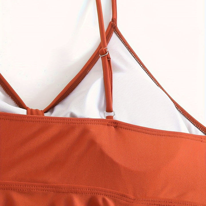 Dame Wrap Bikini Top med moderigtige Bukser Skovae