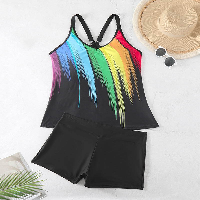 Damer Sporty Tankini-Sæt Skovae
