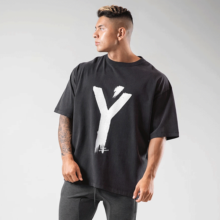 Herrer Oversize T-shirt Stilla