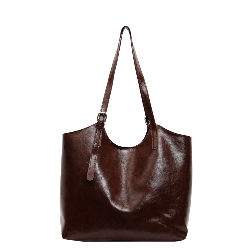 Femme Læder Tote Bag Stilla