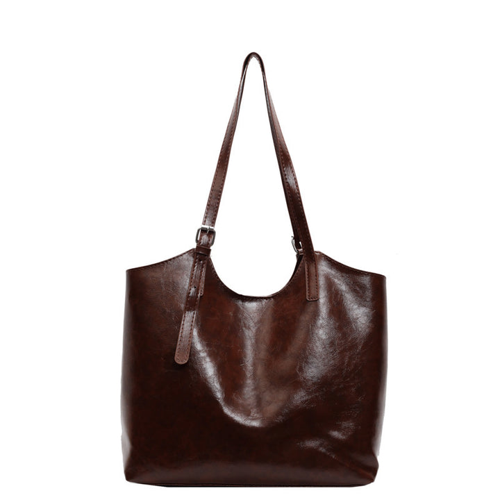 Femme Læder Tote Bag Stilla