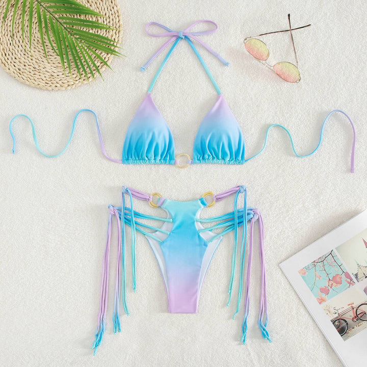 Dame Bikini-sæt med sexy cut-outs og justerbare stropper Stilla